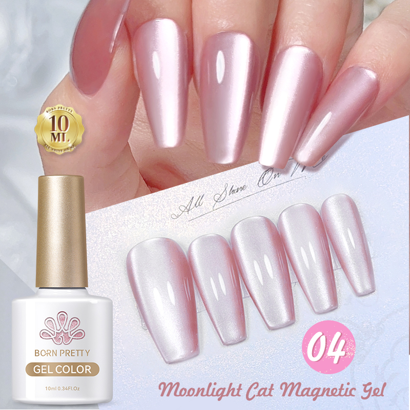 BORN PRETTY 6PCS Moonlight Cat - Resin Glitter Pack recension och pris