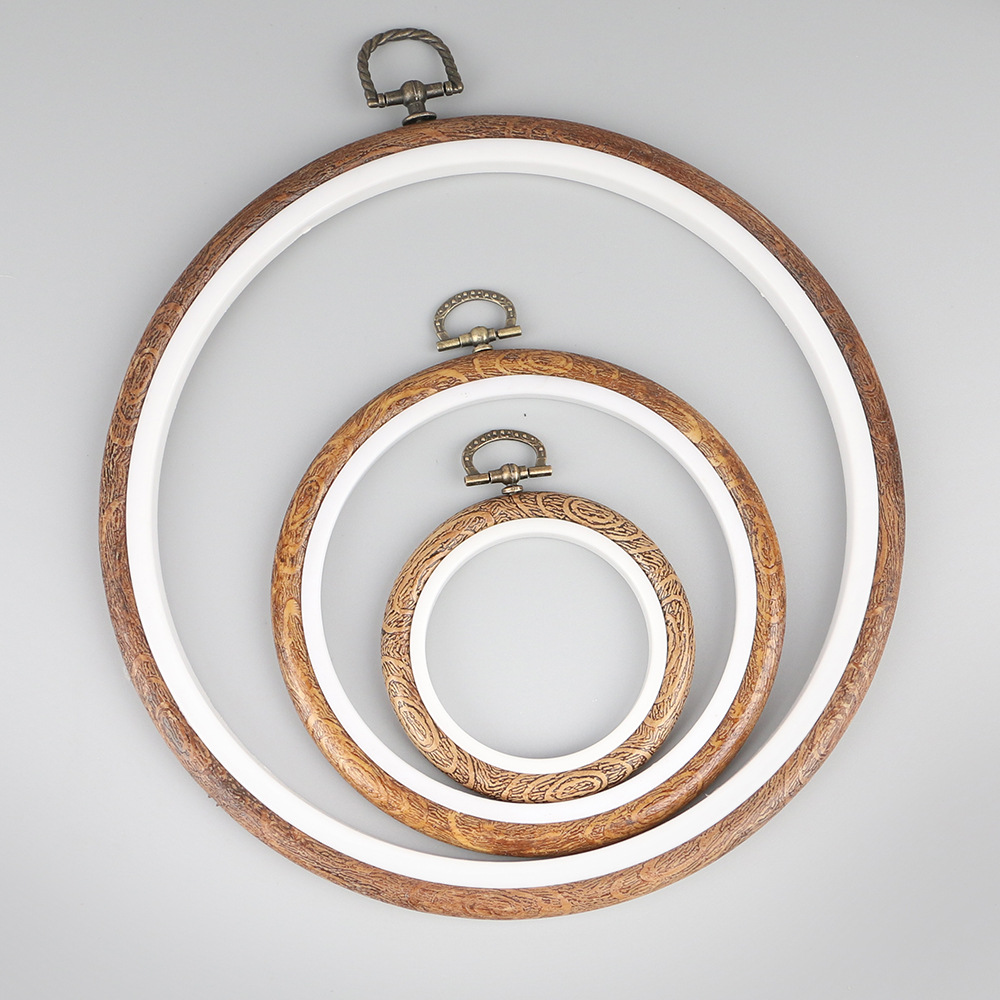 10pcs/Set 7.5-26cm Round Woode - Wood Ring Blank recension och pris