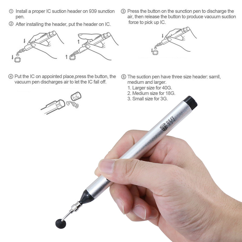 1Pcs Mini Vacuum Sucking Pen B - Vacuum Chamber Small recension och pris