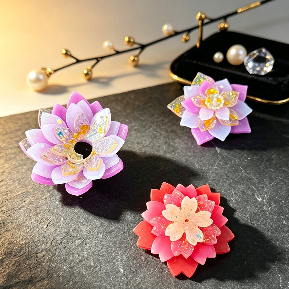 Multi-layer Flower Silicone Mo - Resin Craft Ideas recension och pris